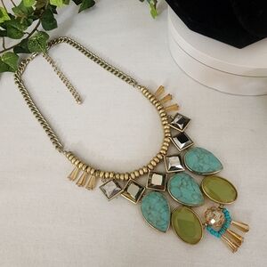 Vintage Multi Media Necklace